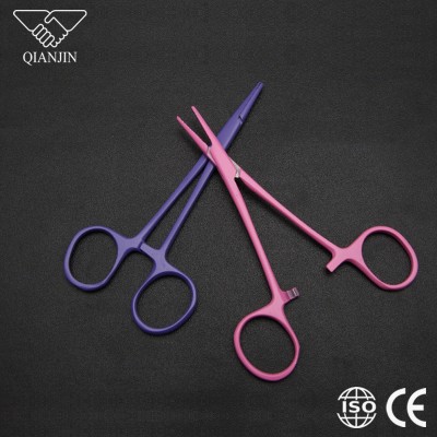 2017 new design pet animal cleaning tool hemostats forceps