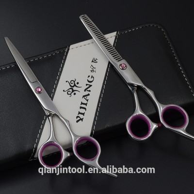 Professional hair scissors made of 440C Japanese steel