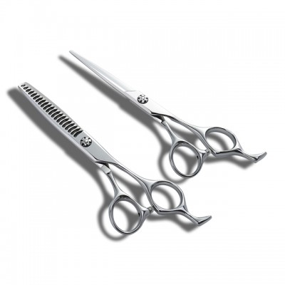 High Quality Hot Sale Wholesale Professional  6 inch VG 10  Barber Hair Scissors set Hair Thinning Scissors